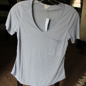 Simple Dusty Blue Tee